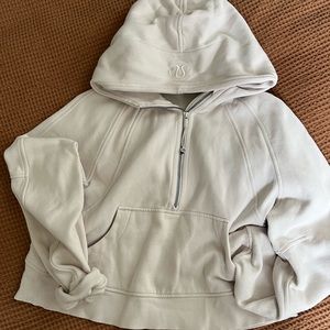 Lululemon half zip scuba hoodie